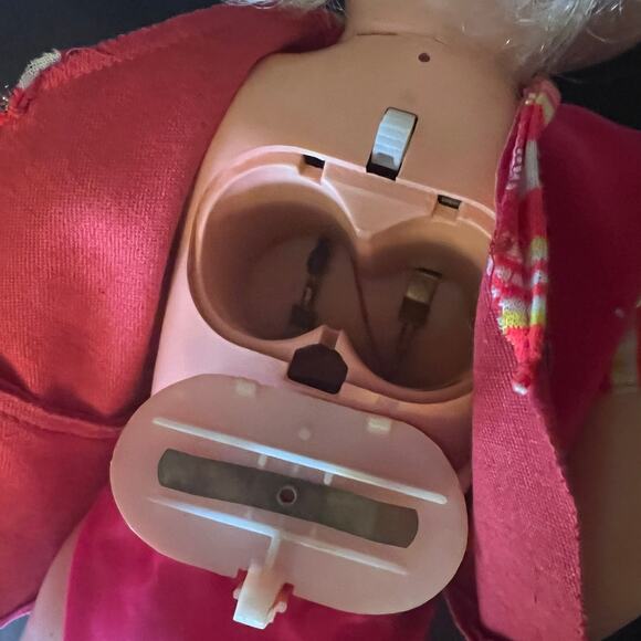 Mattel Baby First Step Doll VTG 1964 Blonde Original Outfit Skates not working - Picture 9 of 12